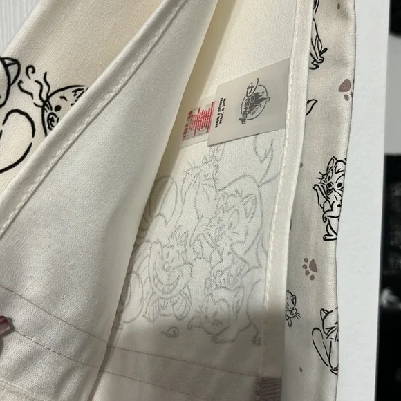 Set of 2 kitchen towels. DISNEY CATS! Ivory color - Picture 4 of 5